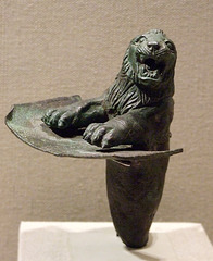 Foundation Peg in the Form of the Forepart of a Lion in the Metropolitan Museum of Art, February 2008