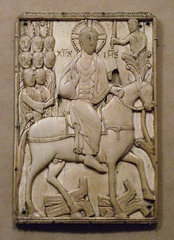 Ivory Plaque with Christ's Entry into Jerusalem in the Metropolitan Museum of Art, July 2010