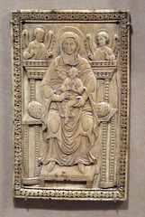 Carolingian Ivory Plaque in the Metropolitan Museum of Art, July 2010