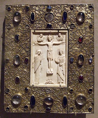 Book Cover with Ivory Plaque in the Metropolitan Museum of Art, January 2008