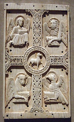 Ivory Panel with Symbols of the Four Evangelists in the Metropolitan Museum of Art, August 2007