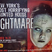 Scary Poster in the Subway on Halloween, 2005