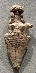 Mesopotamian Nude Standing Figure in the Metropolitan Museum of Art, February 2008