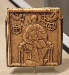 Ivory Icon with the Virgin and Christ Child in the Metropolitan Museum of Art, January 2011