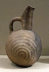 Spouted Jug with Raised Concentric Circles in the Metropolitan Museum of Art, August 2008