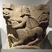 Limestone Capital with Samson and an Attendant Fighting a Lion in the Metropolitan Museum of Art, March 2009