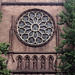Rose Window of the Neo-Gothic St. James Episcopal Church, July 2006