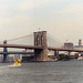 View of the Brooklyn Bridge from the South Street Seaport's Pier 17, July 2006