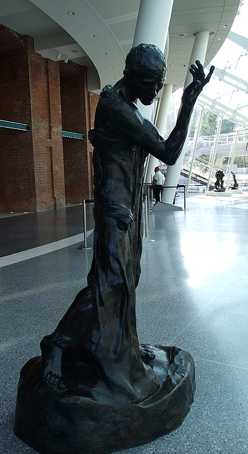 Pierre de Wiessant by Rodin in the Brooklyn Museum, August 2007