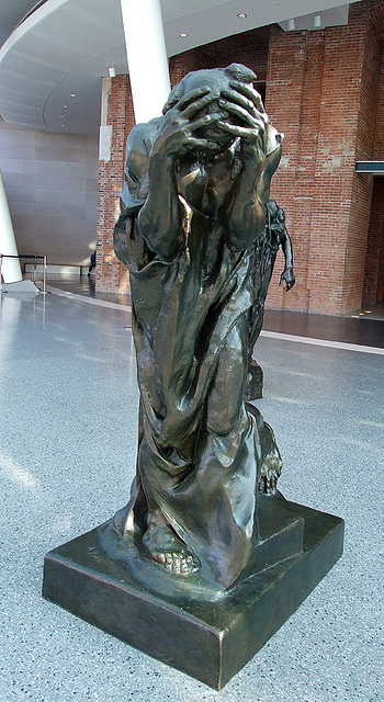 Andrieu d’Andres by Rodin in the Brooklyn Museum, August 2007