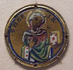 Roundel with the Virgin in the Metropolitan Museum of Art, January 2011