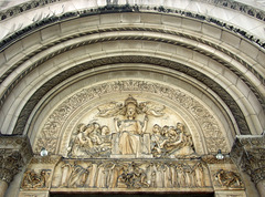 Main Portal Sculpture on St. Bart's, May 2011