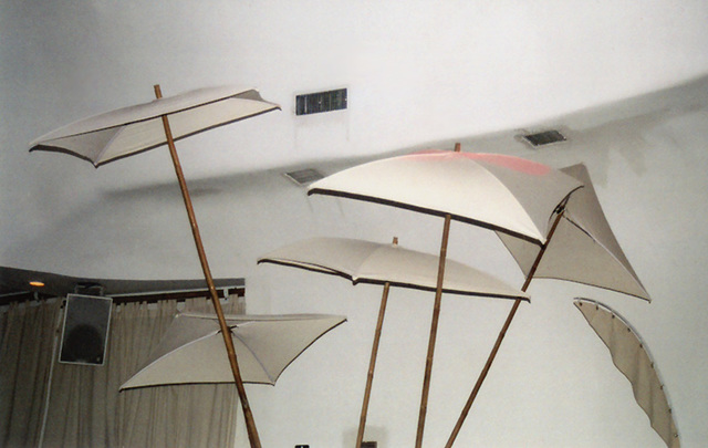 White Umbrellas at Nikki Beach, Aug. 2006