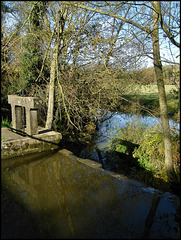 canal overflow at Lower Heyford