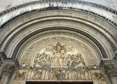 Main Portal Sculpture on St. Bart's, May 2011