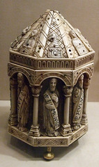 Tower Reliquary with Eight Apostles and the Symbols of the Four Evangelists in the Metropolitan Museum of Art, September 2010