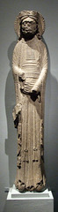 Limestone Column Statue of a King in the Metropolitan Museum of Art, March 2009