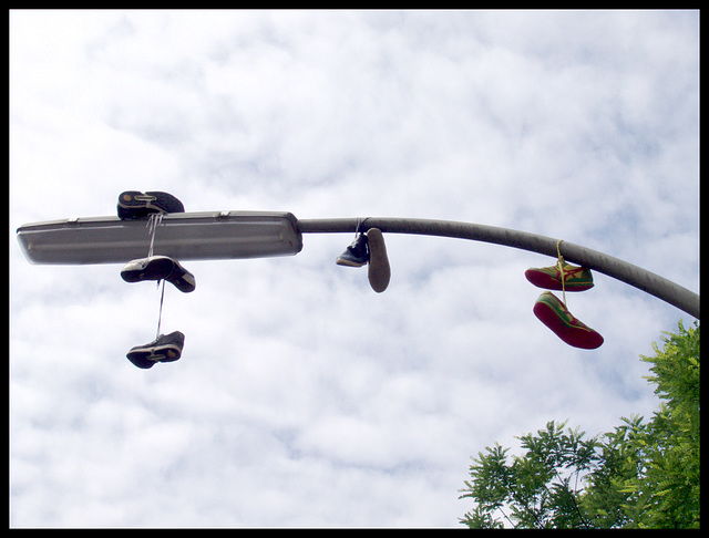 Shoe - Streetlamp (Schuhfiti)