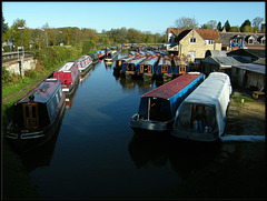 Oxford Canal at Heyford Wharf