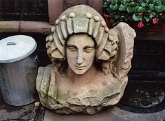 Sculptural Head from the Original Ziegfeld Theatre on the Upper East Side, Sept. 2006