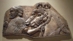 Foreign Groom in a Tributary Procession Relief in the Metropolitan Museum of Art, August 2007