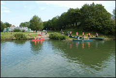 Riverside canoeing centre