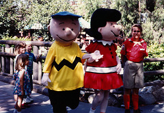 Charlie Brown & Lucy at Knotts Berry Farm, June 1993