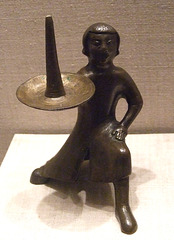 Pricket Candelstick in the Shape of a Kneeling Page in the Metropolitan Museum of Art, December 2008