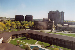 View of Cherry Creek Colorado From the Hotel Window, Oct. 2005