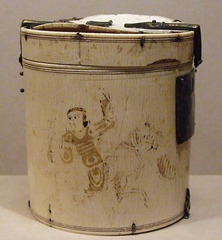 Ivory Box with Equestrian Falconers in the Metropolitan Museum of Art, February 2010