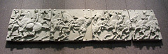 Cast of the Parthenon Frieze inside the Onassis Center, January 2008