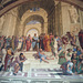 The School of Athens Fresco by Raphael in the Vatican Museum, Dec. 2003