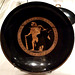 Kylix with Herakles in the Tondo by Onesimos as Painter and Euphronios as Potter in the Metropolitan Museum of Art, December 2007
