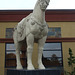 Detail of one of the Large Tang Horses in front of P.F. Chang's in White Marsh, Maryland, September 2009