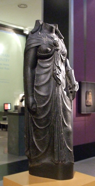 Statue of the Goddess Isis in the Brooklyn Museum, March 2010