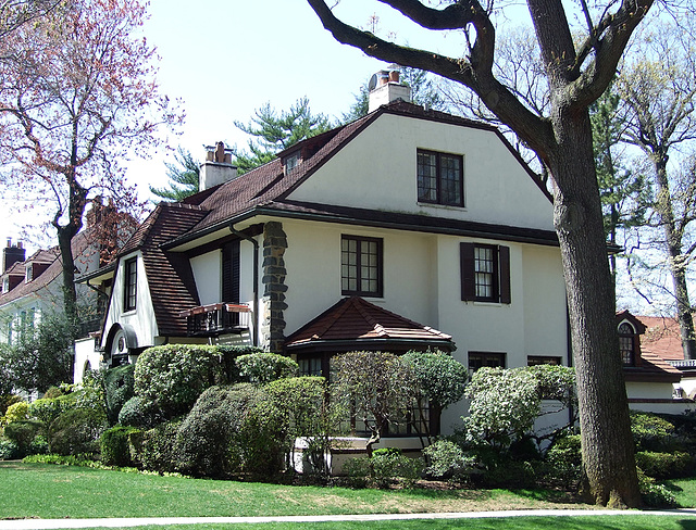 House in Forest Hills Gardens, April 2010