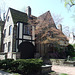 Tudor and Stone House in Forest Hills Gardens, April 2010