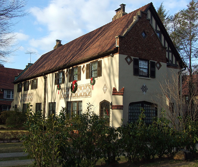 House in Forest Hills Gardens, January 2008