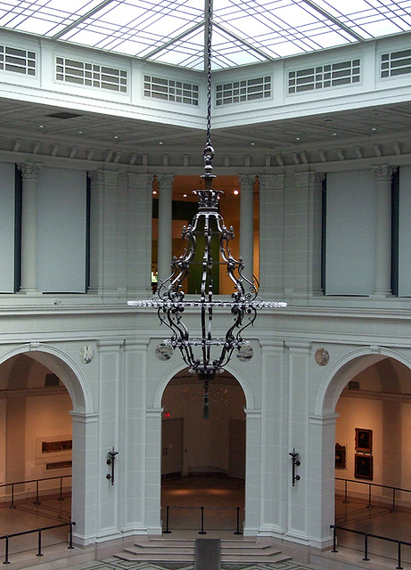The Inner Courtyard in the Brooklyn Museum, August 2007
