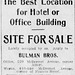 Bulman Bros. sale of lot (1905)