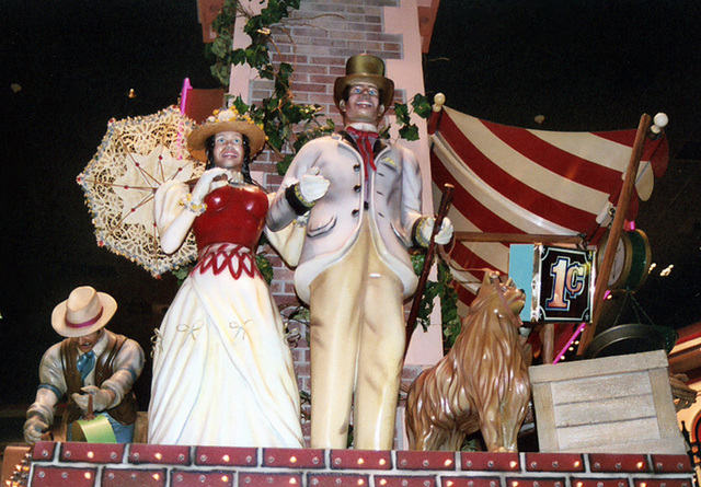 Decoration Inside the Casino of Bally's Wild West Hotel in Atlantic City, Aug. 2006