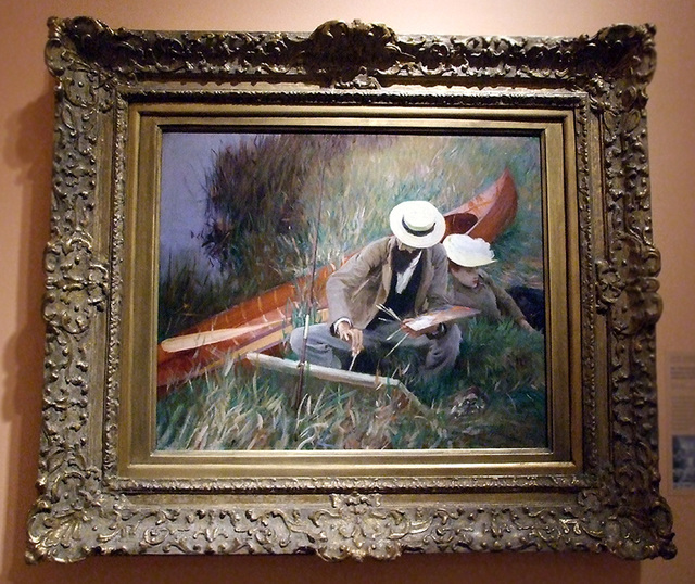 Out-of-Doors Study by Sargent in the Brooklyn Museum, August 2007