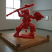 Red Indian #4 by Wolberger in the Brooklyn Museum, January 2010