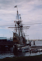 The Mayflower II in Plymouth, Aug. 2004
