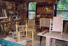 Colonial Furniture Making at Plimoth Planatation, 2004
