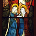Stained Glass Panel with the Visitation in the Metropolitan Museum of Art, Septeber 2010