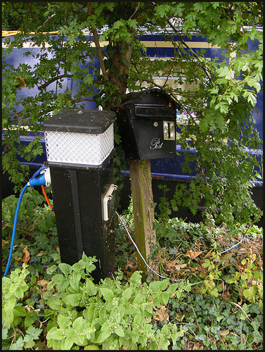 electrics and letter box