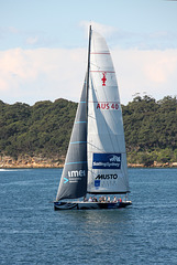 Sailing in Sydney Harbour