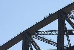 Bridge climbers