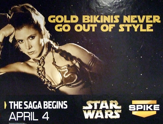 A Star Wars Poster in the Subway, March 2008